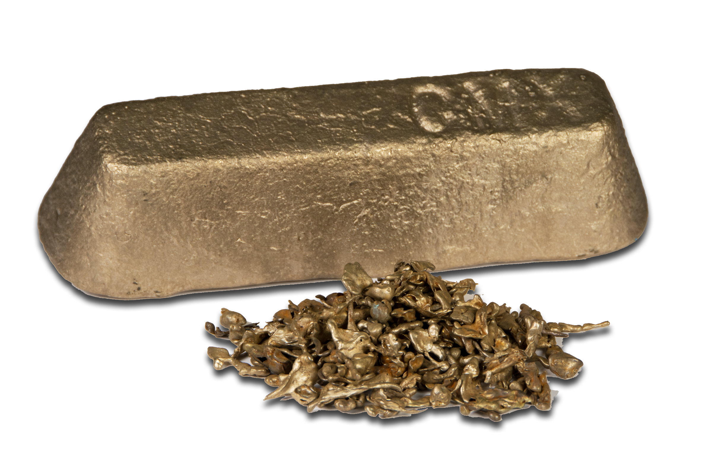 silicon bronze bar and shavings 